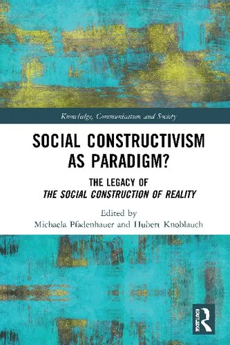 Cover of Social Constructivism as Paradigm?: The Legacy of The Social Construction of Reality