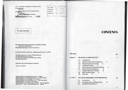 Solar Cells Operating Principles Technology and System Applications