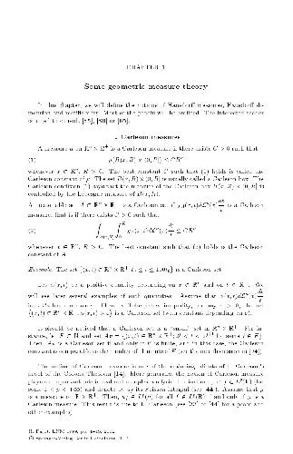 Some geometric measure theory