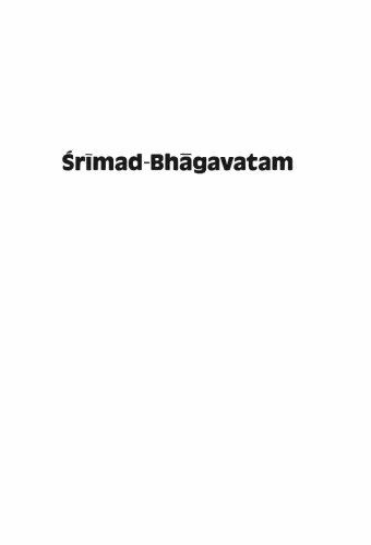 Srimad Bhagavatam First Canto Part 3