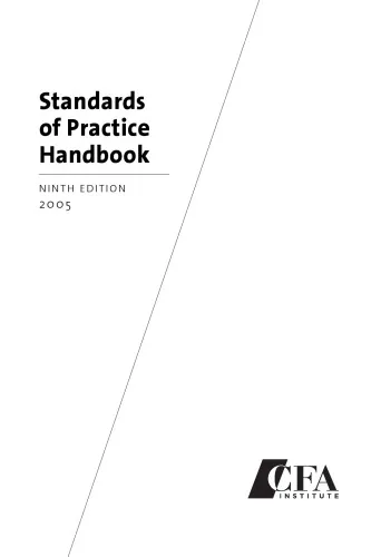 Standards of Practice Handbook