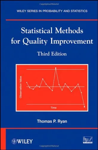 Cover of Statistical Methods for Quality Improvement (Wiley Series in Probability and Statistics)