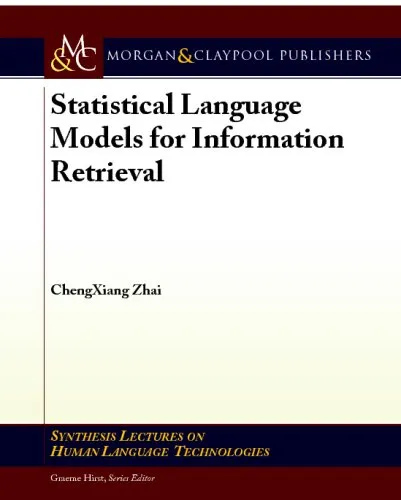 Statistical language models for information retrieval