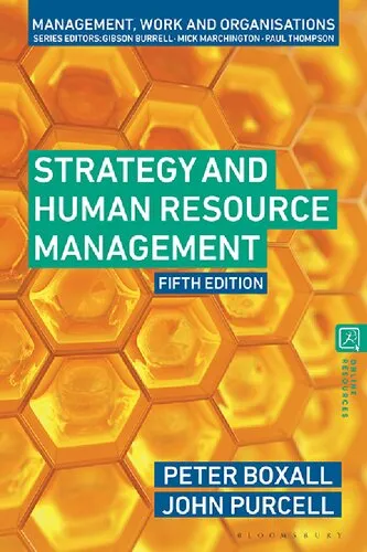 Strategy and Human Resource Management (Management, Work and Organisations) [Team-IRA]