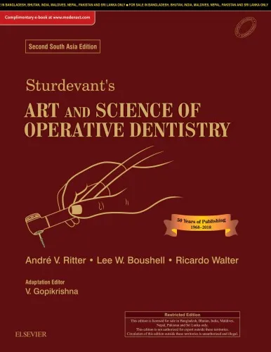 Cover of Sturdevant's Art & Science of Operative Dentistry: Second South Asia Edition
