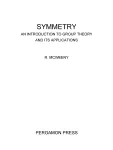 Symmetry. An Introduction to Group Theory and Its Applications