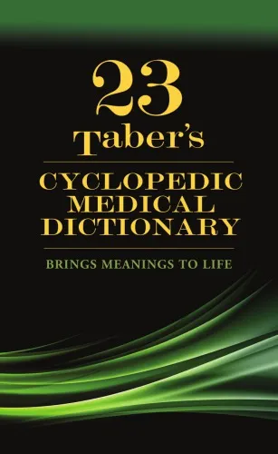 Taber's Cyclopedic Medical Dictionary