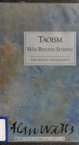 Cover of Taoism: Way Beyond Seeking (Love of Wisdom Library)