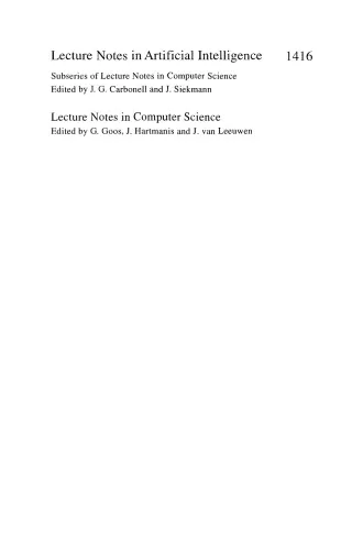 Tasks and Methods in Applied Artificial Intelligence: 11th International Conference on Industrial and Engineering Applications of Artificial Intelligence and Expert Systems IEA-98-AIE Benicà ssim, Castellón, Spain, June 1–4, 1998 Proceedings, Volume II