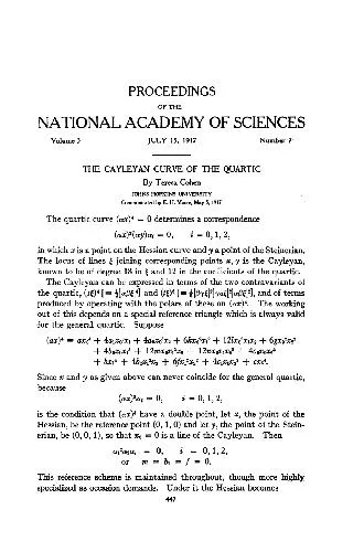 The Cayleyan Curve of the Quartic