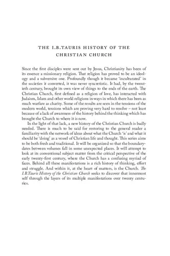 The Church in the Early Middle Ages: The I.B.Tauris History of the Christian Church