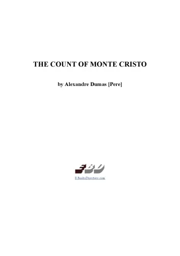 The Count of Monte Cristo