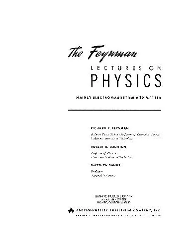 The Feynman Lectures on Physics