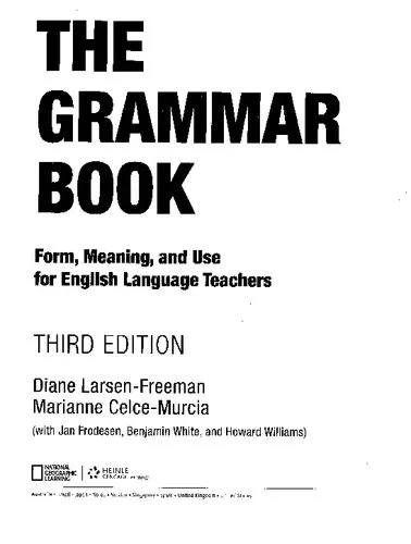 The Grammar Book: Form, Meaning, and Use for English Language Teachers