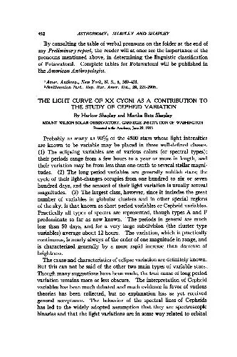 The Light Curve of XX Cygni As a Contribution to the Study of Cepheid Variation (1915)(en)(5s)