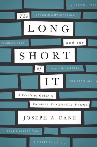 The Long and the Short of It: A Practical Guide to European Versification Systems