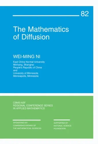 The Mathematics of Diffusion (Cbmsnsf Regional Conference Se)