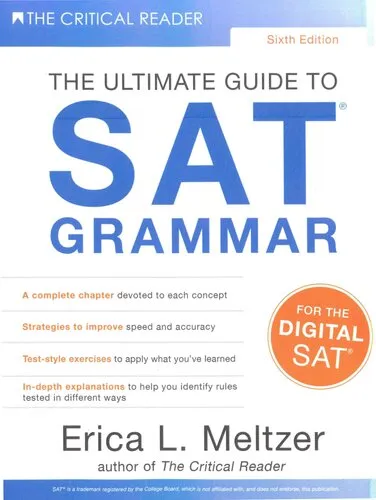 The Ultimate Guide to SAT Grammar by Erica Meltzer (digital sat)