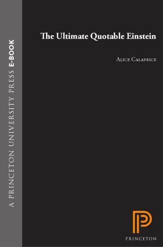 Cover of The Ultimate Quotable Einstein