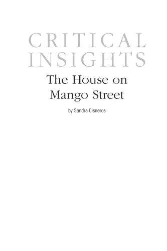 The house on Mango Street, by Sandra Cisneros