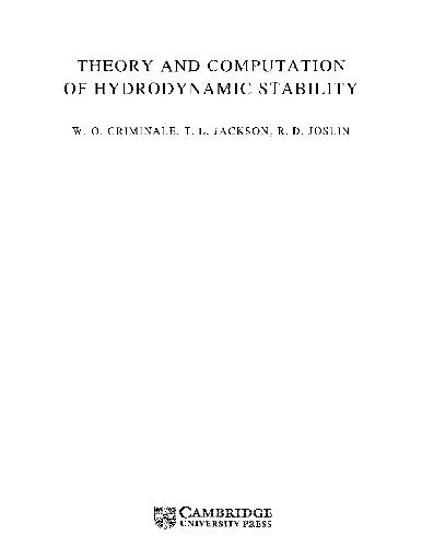 Theory and Computation of Hydrodynamic Stability Criminale