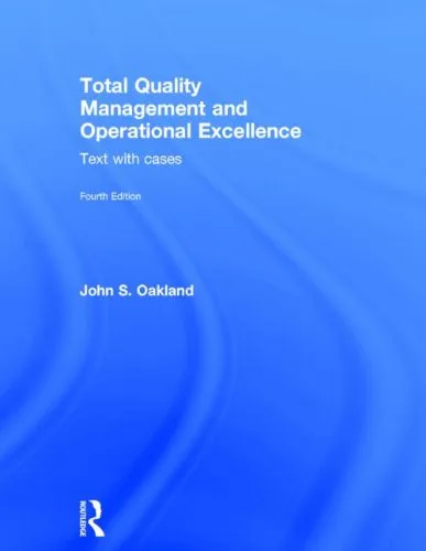 Total Quality Management and Operational Excellence: Text with Cases