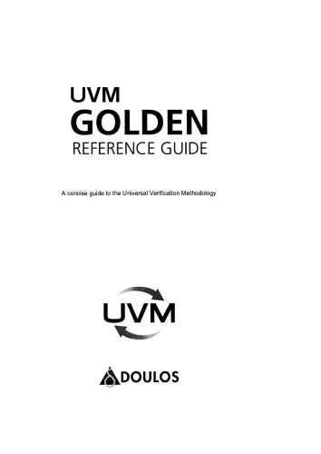 UVM Golden Reference Guide