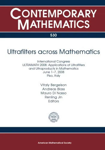 Ultrafilters Across Mathematics: International Congress Ultramath 2008: Applications of Ultrafilters and Ultraproducts in Mathematics, June 1-7, 2008, Pisa, Italy