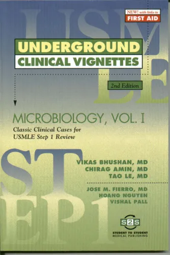 Underground clinical vignettes. Microbiology Volume 1