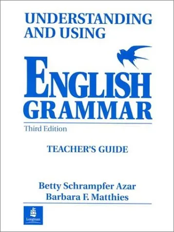 Understanding and Using English Grammar: Teacher's Guide with Power Point CD-ROM- 4th Edition