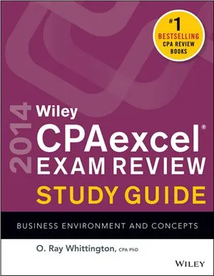 Wiley CPAexcel Exam Review 2014 Study Guide: Business Environment and Concepts, Vol. 9