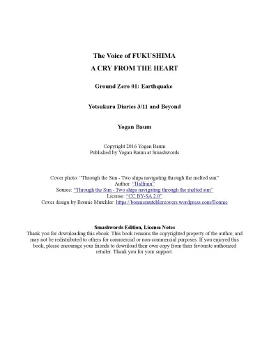 voice of fukushima a cry from the heart ground zero 1 e